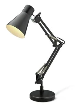 Habitat Swing Arm Desk Lamp - Matt Black -Habitat shop 7073841 R Z006A