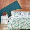 Habitat 180TC Floral Green & Pink Bedding Set - Single -Habitat shop 7161038 R Z001A