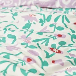 Habitat 180TC Floral Green & Pink Bedding Set - Single -Habitat shop 7161038 R Z006A