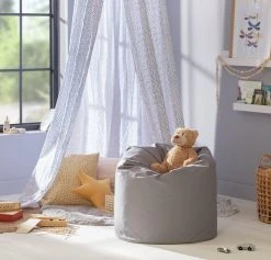 Kaikoo Large Grey Classic Bean Bag -Habitat shop 7238727 R Z001C