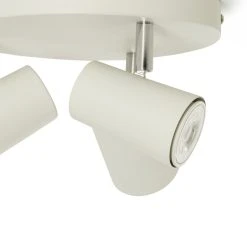 Habitat 3 Light Spotlight Plate - Matt White 12 Habitat 3 Light Spotlight Plate - Matt White -Habitat shop 7653326 R Z003A