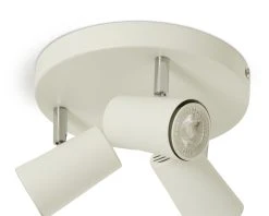 Habitat 3 Light Spotlight Plate - Matt White 13 Habitat 3 Light Spotlight Plate - Matt White -Habitat shop 7653326 R Z004A