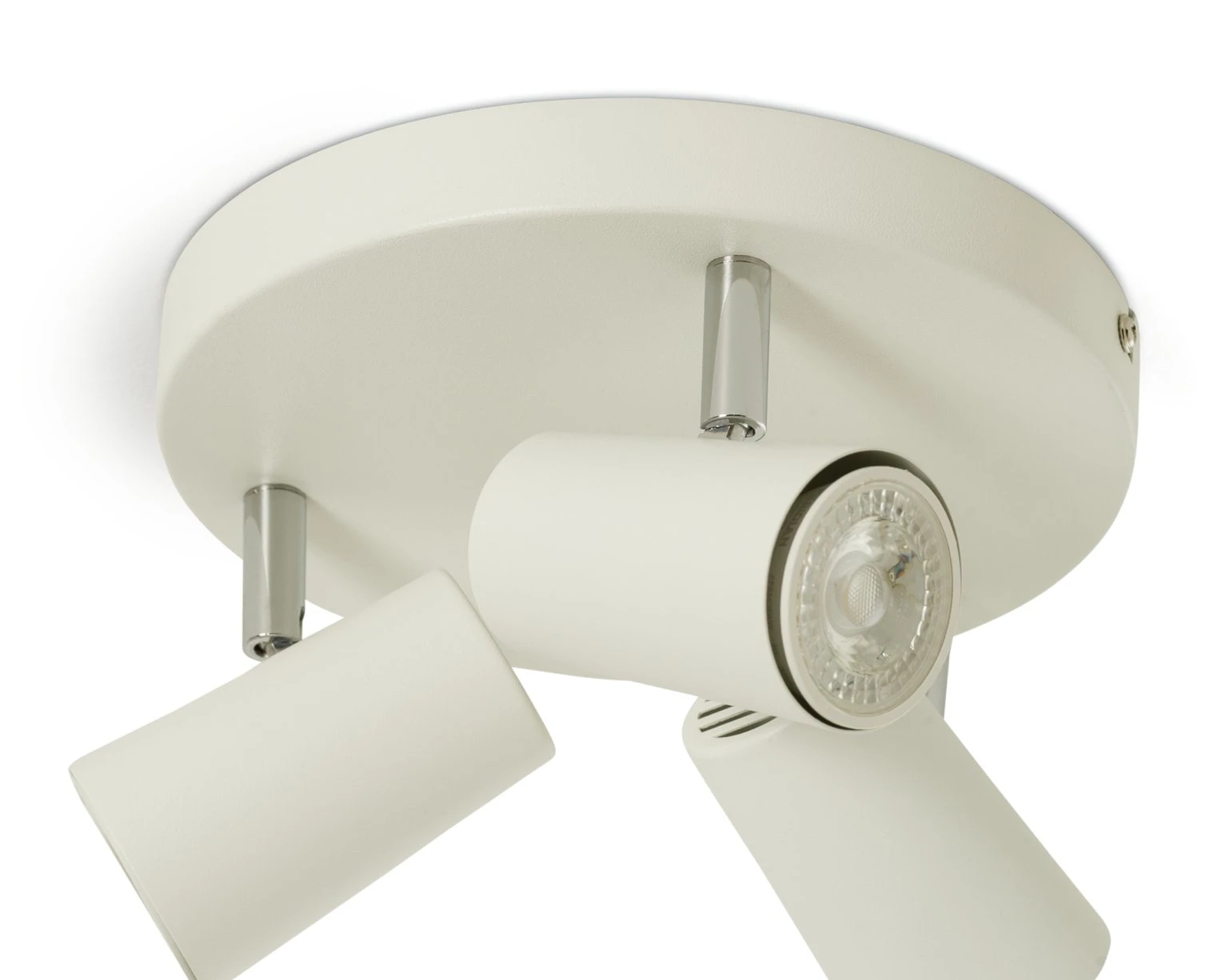 Habitat 3 Light Spotlight Plate - Matt White 7 Habitat 3 Light Spotlight Plate - Matt White - Image 5