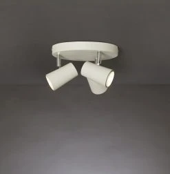 Habitat 3 Light Spotlight Plate - Matt White 14 Habitat 3 Light Spotlight Plate - Matt White -Habitat shop 7653326 R Z005A