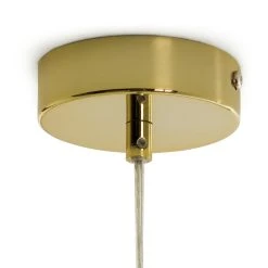Habitat Glam 6 Light Glass Ceiling Light – Gold -Habitat shop 7835340 R Z004A