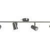Habitat Brushed Chrome 4 Light Spotlight Bar -Habitat shop 7911525 R Z001A