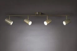 Habitat Brushed Chrome 4 Light Spotlight Bar -Habitat shop 7911525 R Z002A