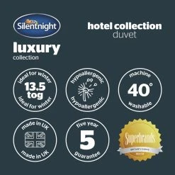 Silentnight Hotel Collection 13.5 Tog Duvet - Single -Habitat shop 7928680 R Z009A