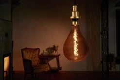 Osram 28W ES LED Glass Vintage Large Light Bulb 12 Osram 28W ES LED Glass Vintage Large Light Bulb -Habitat shop 7957149 R Z003A