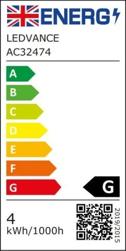 Osram 12W ES LED G200 Vintage Smoke Light Bulb -Habitat shop 8092151 R A001