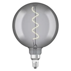 Osram 12W ES LED G200 Vintage Smoke Light Bulb