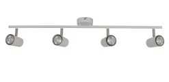 Habitat Spotlight 4 Light Bar - Matt White