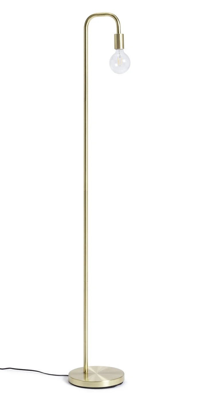 Habitat Rayner Floor Lamp - Brass 3 Habitat Rayner Floor Lamp - Brass