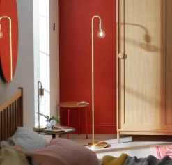 Habitat Rayner Floor Lamp - Brass 18 Habitat Rayner Floor Lamp - Brass -Habitat shop 8172648 R Z002C