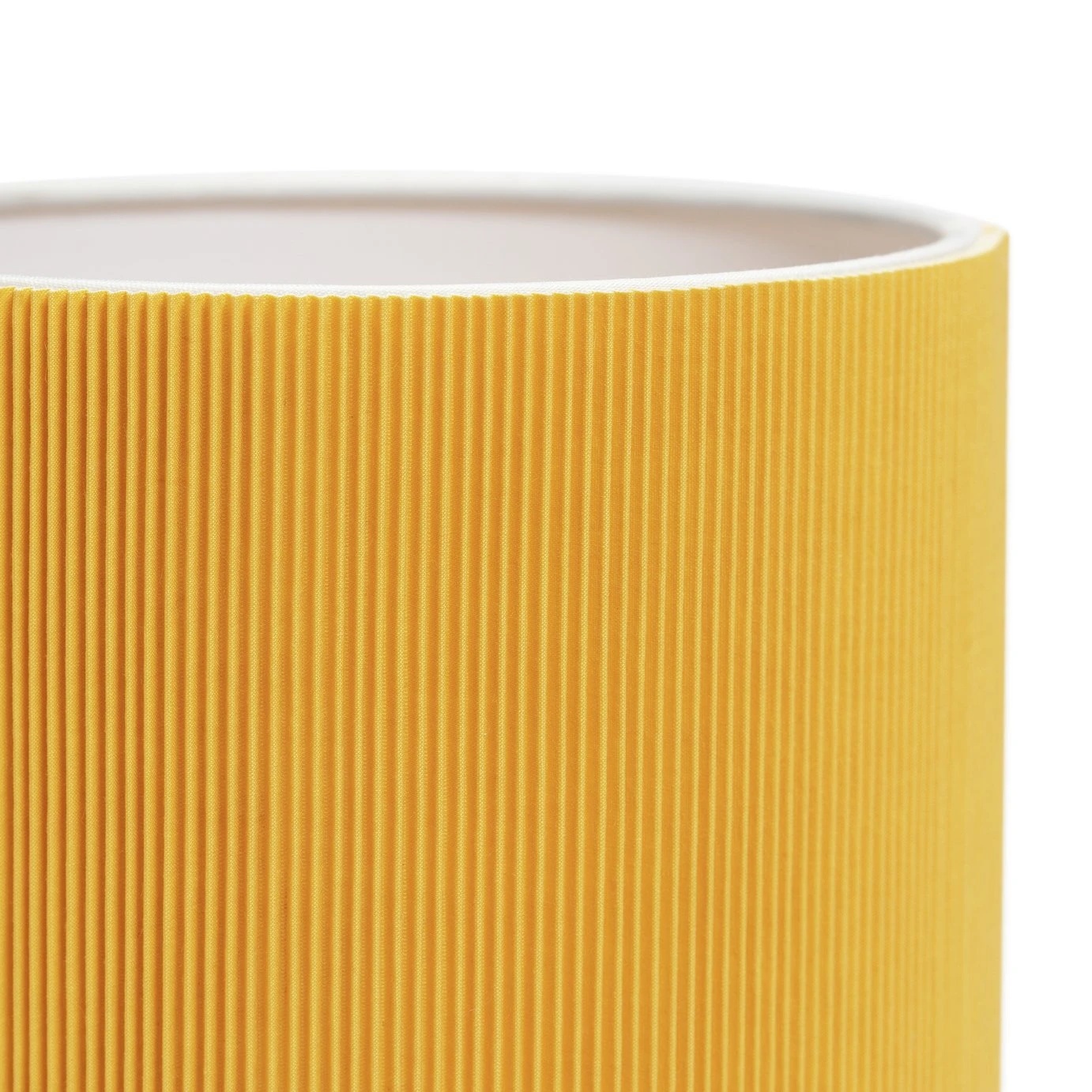 Habitat Mid Century Pleated Column Table Lamp - Yellow 6 Habitat Mid Century Pleated Column Table Lamp - Yellow - Image 4
