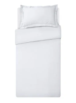 Habitat Egyptian Cotton 400TC White Bedding Set - Single -Habitat shop 8200455 R Z002A