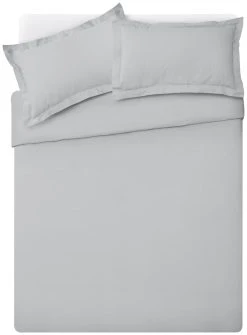 Habitat Egyptian Cotton 400TC Grey Bedding Set - Single 12 Habitat Egyptian Cotton 400TC Grey Bedding Set - Single -Habitat shop 8268806 R Z002A