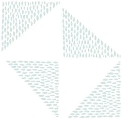 Habitat Stockholm Diamond Dash Duck Egg Bedding Set - Single -Habitat shop 8277385 R Z017A