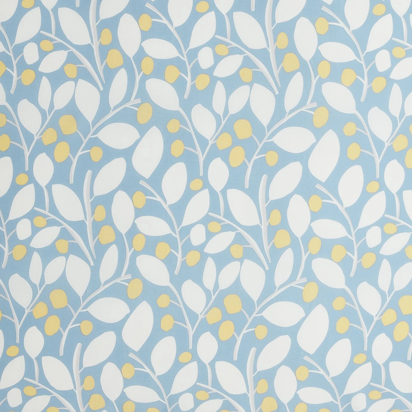 Habitat Scandi Floral Sky Blue & Yellow Bedding Set - Single 10 Habitat Scandi Floral Sky Blue & Yellow Bedding Set - Single - Image 8