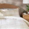 Habitat Check Neutral Bedding Set - Single -Habitat shop 8348829 R Z001A