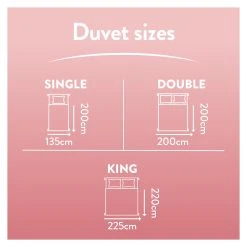 Slumberdown Winter Warm 13.5 Tog Duvet - Single -Habitat shop 8353144 R Z006A