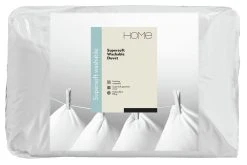 Habitat Supersoft Washable 13.5 Tog Duvet - Single