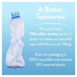 Slumberdown Summer Cool 4.5 Tog Duvet - Single -Habitat shop 8356756 R Z008A