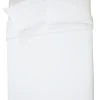 Habitat Pure Cotton 200TC White Bedding Set - Double -Habitat shop 8376994 R Z001A