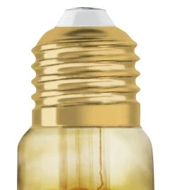 Osram 40W ES LED Vintage Gold Pinecone Light Bulb -Habitat shop 8462781 R Z004A