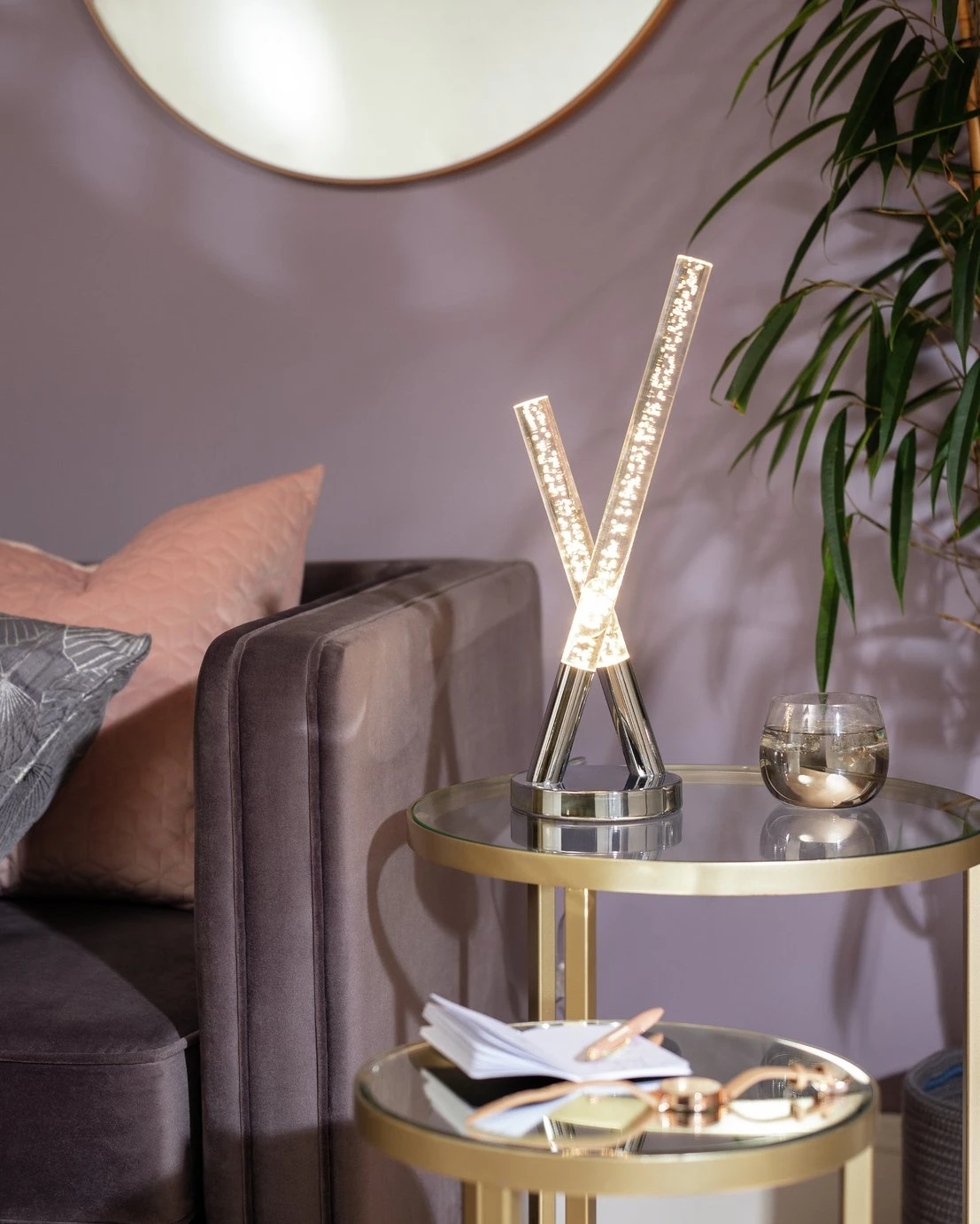 Habitat Bubble Table Lamp - Chrome 4 Habitat Bubble Table Lamp - Chrome - Image 2