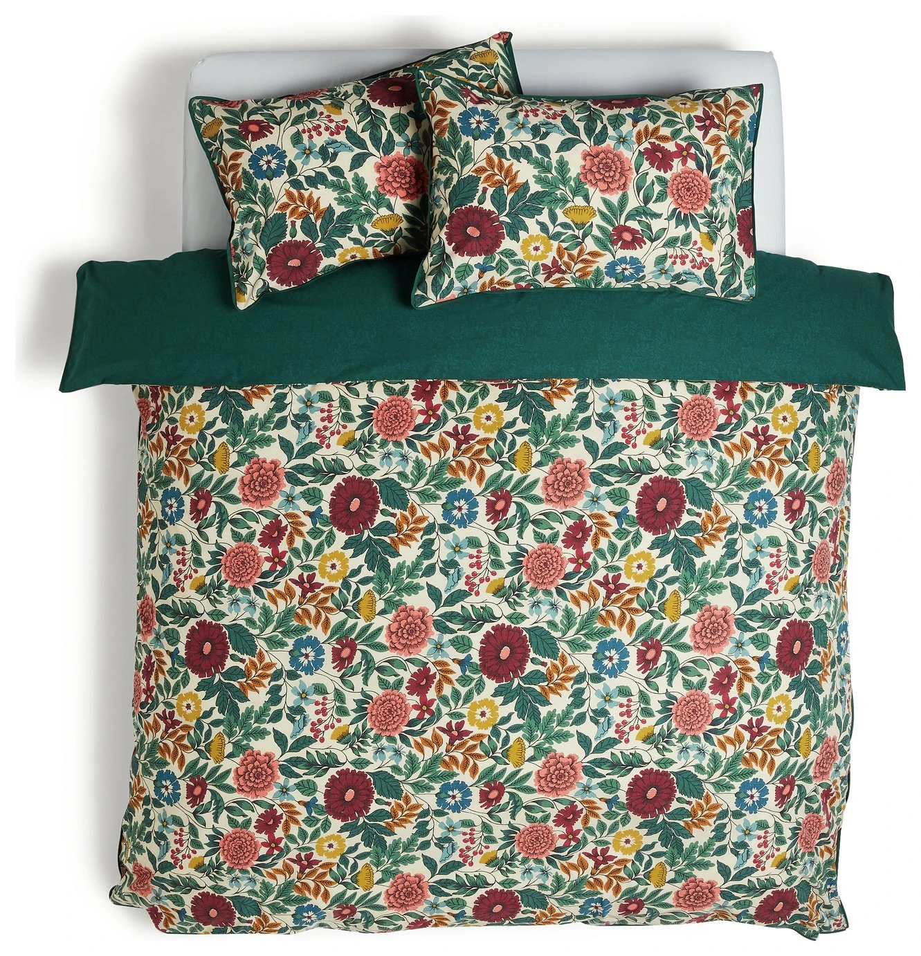 Habitat Country Manor Floral Print Bedding Set - Single 5 Habitat Country Manor Floral Print Bedding Set - Single - Image 3