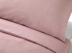 Habitat Cotton Rich Plain Blush Pink Bedding Set - Single -Habitat shop 8672784 R Z003A