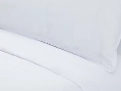 Habitat Cotton Rich Plain White Bedding Set - Single -Habitat shop 8678434 R Z002A