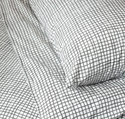 Habitat Cotton Willow Black & White Bedding Set - Double -Habitat shop 8778066 R Z003A