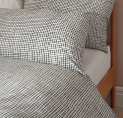 Habitat Cotton Willow Black & White Bedding Set - Double -Habitat shop 8778066 R Z004A