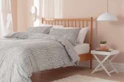 Habitat Cotton Willow Black & White Bedding Set - Double -Habitat shop 8778066 R Z005A