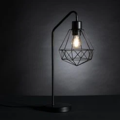 Habitat Kanso Stick Table Lamp - Black -Habitat shop 8798589 R Z001C