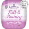 Slumberdown Full And Bouncy 10.5 Tog Duvet - Single -Habitat shop 8800927 R Z001A