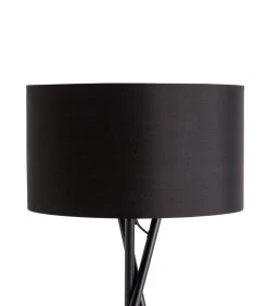 Habitat Matt Tripod Floor Lamp - Black -Habitat shop 8838298 R Z005A