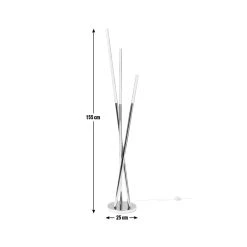 Habitat Bubble 3 Light Floor Lamp - Chrome 12 Habitat Bubble 3 Light Floor Lamp - Chrome -Habitat shop 8864987 R E001
