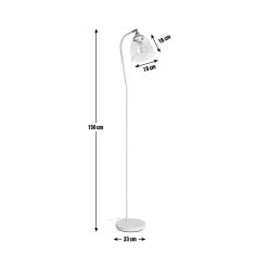 Habitat Country Hideaway Floor Lamp - Cream -Habitat shop 8865058 R Z001E