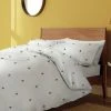 Habitat Hideaway Bee Print White Bedding Set - Single -Habitat shop 8887720 R Z001A