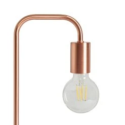 Habitat Rayner Steel LED Desk Lamp - Rose Gold -Habitat shop 8899031 R Z003A