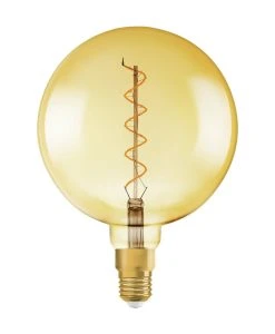 Osram 28W ES LED G200 Vintage Gold Light Bulb