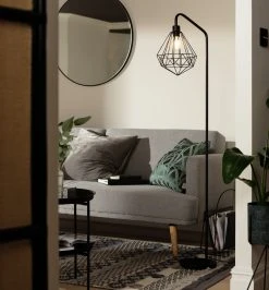 Habitat Kanso Floor Lamp - Black -Habitat shop 8973122 R Z002C