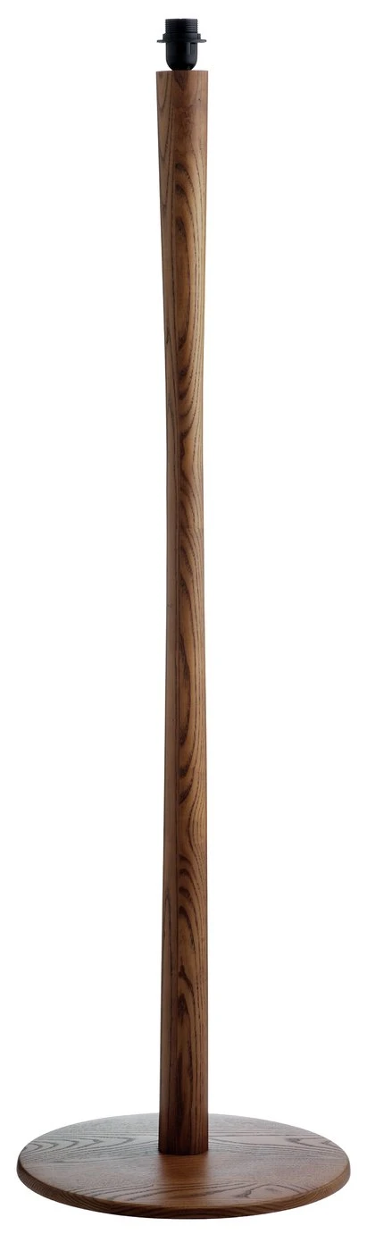 Habitat Pole Floor Lamp Base - Walnut 3 Habitat Pole Floor Lamp Base - Walnut