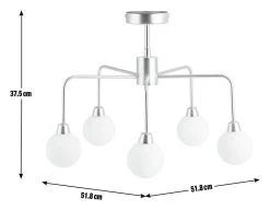 Habitat Boyd Flush Ceiling Light - Brass -Habitat shop 8982687 R E001