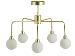 Habitat Boyd Flush Ceiling Light - Brass -Habitat shop 8982687 R Z002A