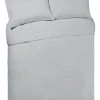 Habitat Cotton Anti Microbial Dove Grey Bedding Set-Kingsize -Habitat shop 8986803 R Z001A