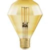 Osram 40W ES LED Vintage Diamond Light Bulb